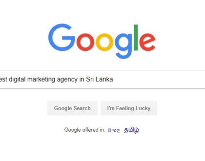 "Any Sri Lankan business that wish to expand it operations should focus Google Adwords and generate more sales"